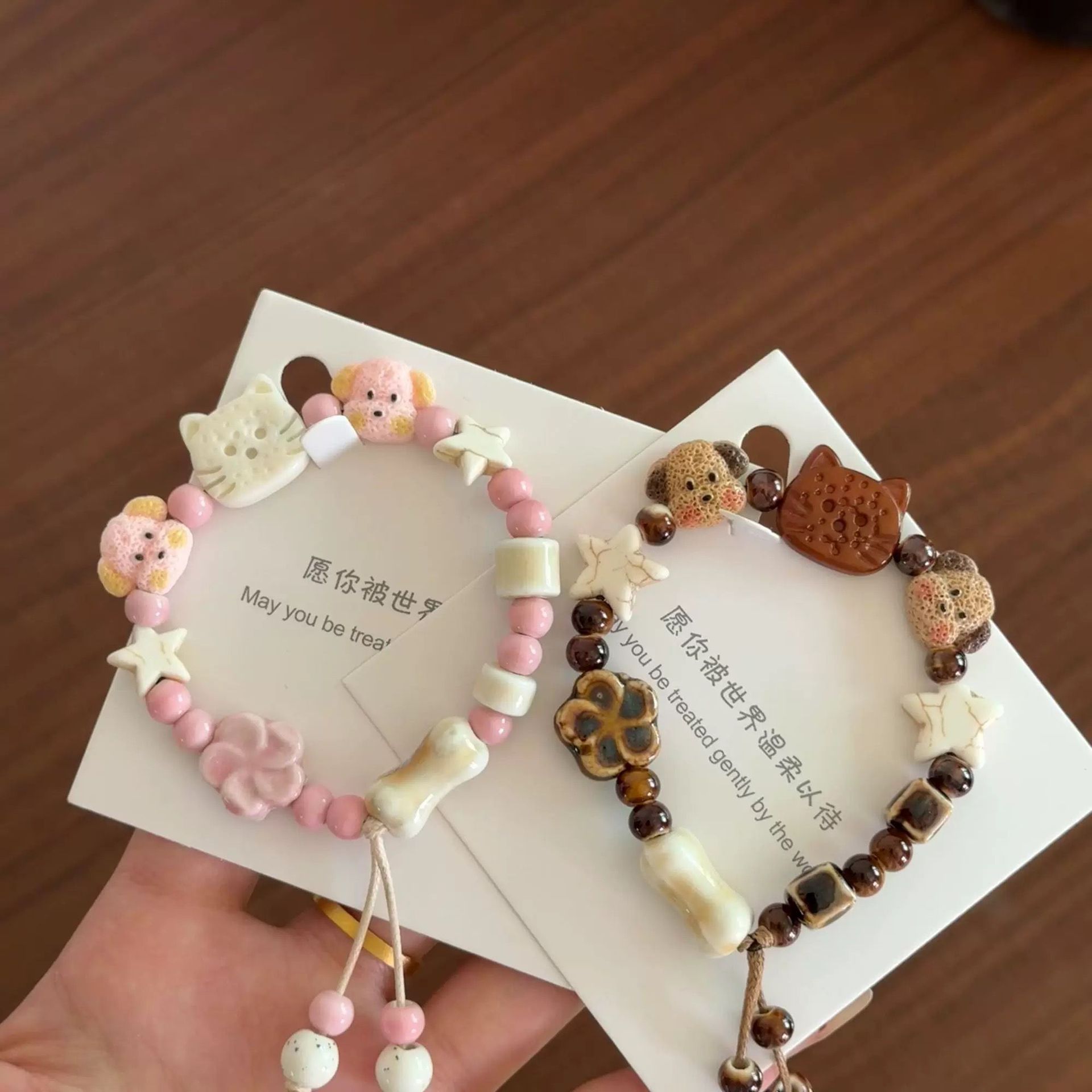 1pc Cute Ceramic Bracelet Kitt - Ceramic Link Bracelet review and price