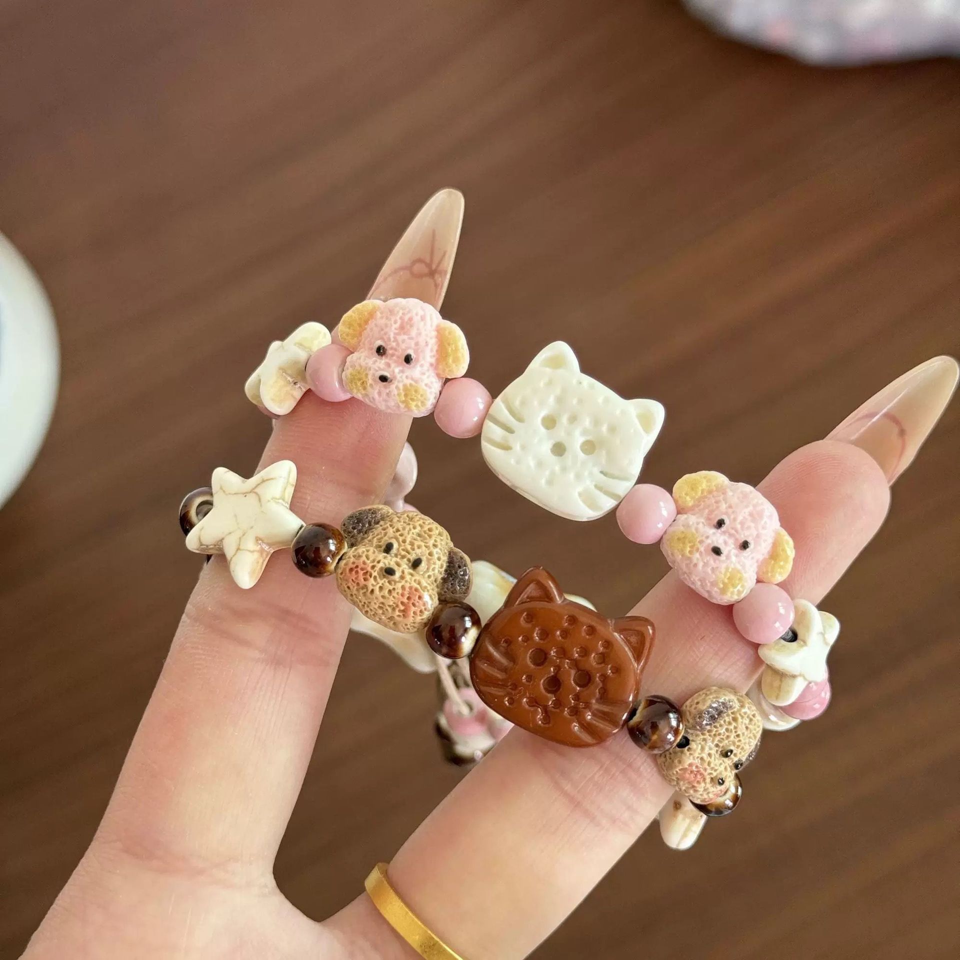 1pc Cute Ceramic Bracelet Kitt - Ceramic Link Bracelet review and price