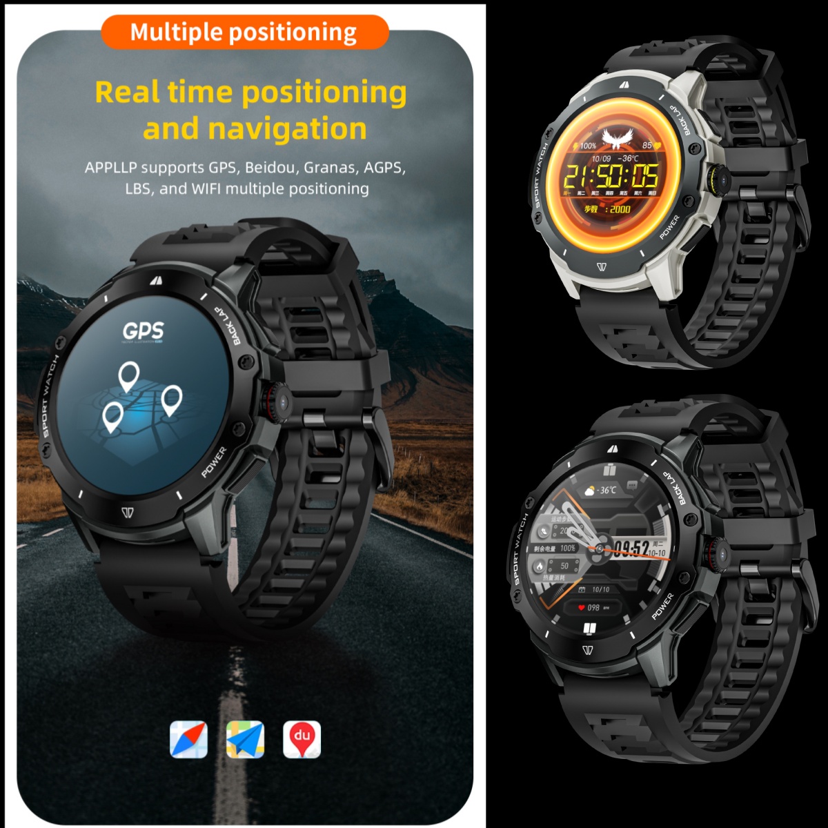 8+128GB Smart Watch 1.43''AMOL - Smartwatch Store review and price