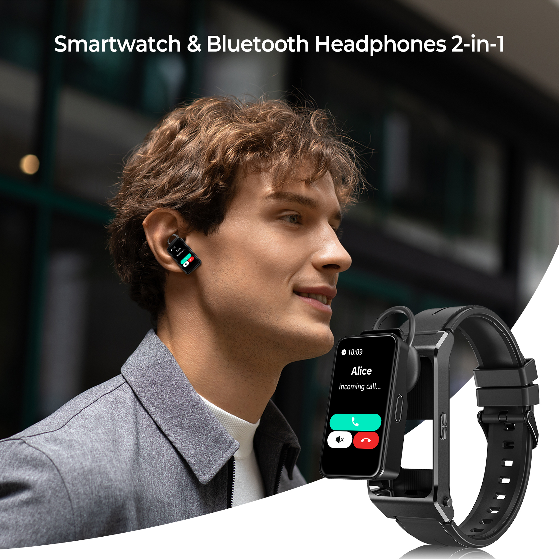 OUKITEL BT11 Smartwatch Blueto - Smartwatch Headset review and price