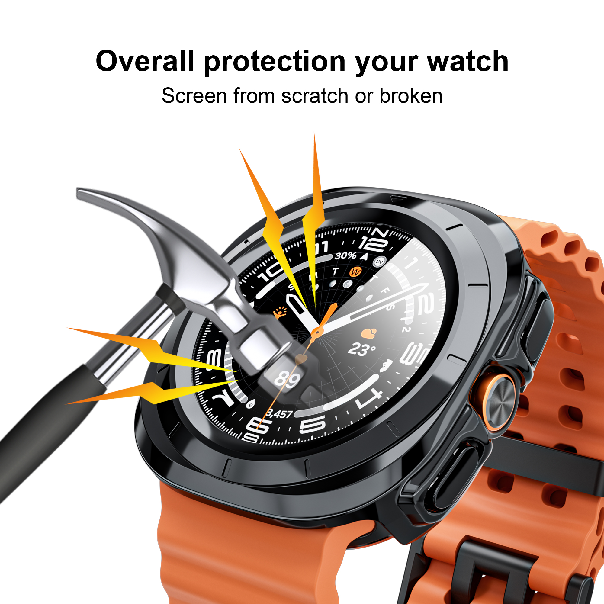 Case for Samsung Galaxy Watch  - Smartwatch Band Accessories review and price