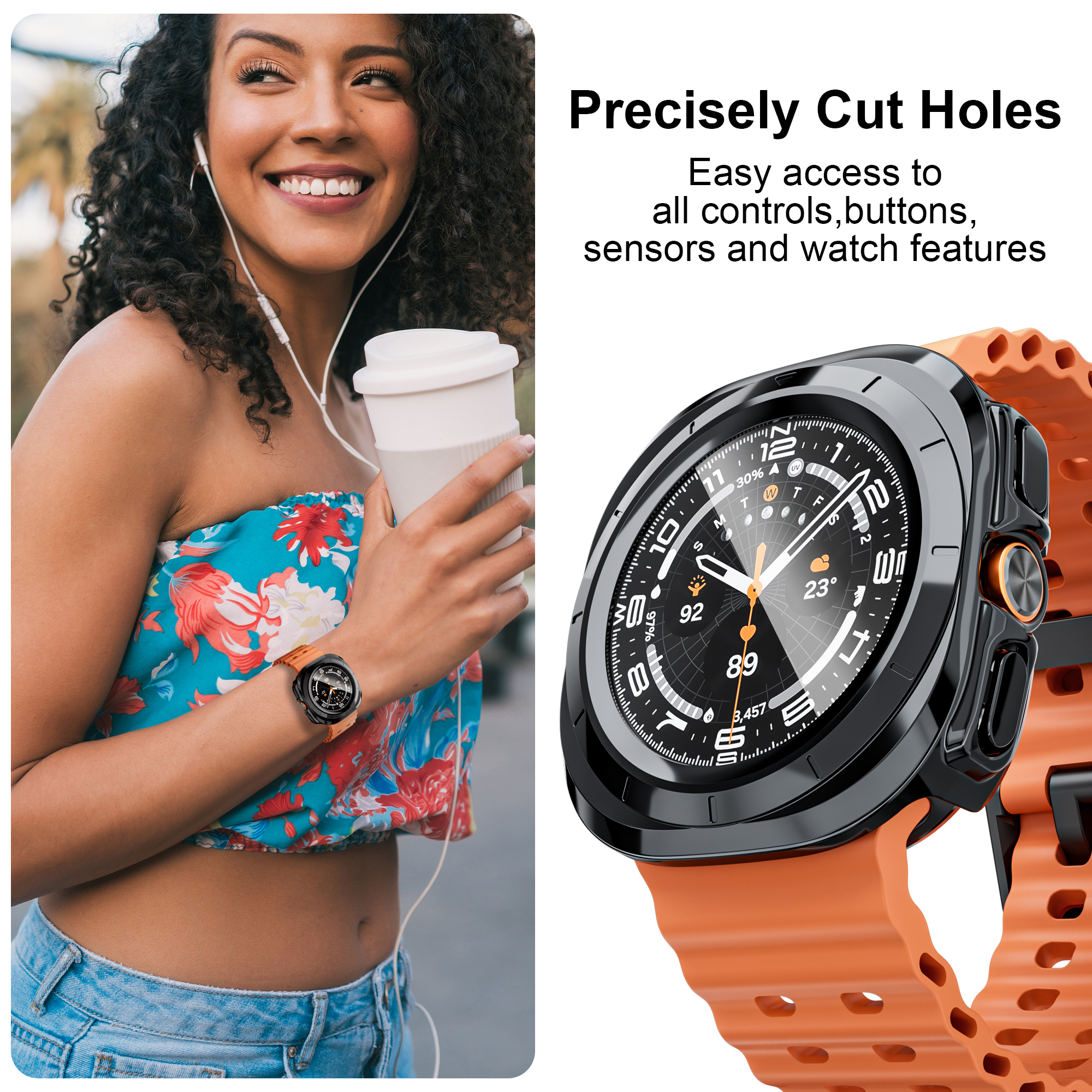 Case for Samsung Galaxy Watch  - Smartwatch Band Accessories review and price