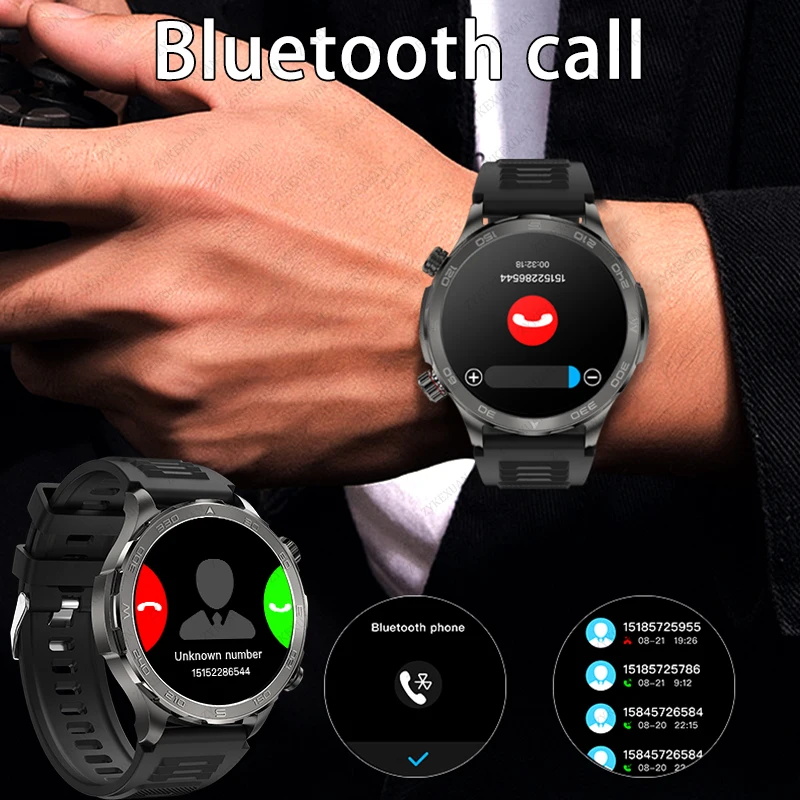 New GPS Track Smart Watch Men  - Smartwatch Headset review and price