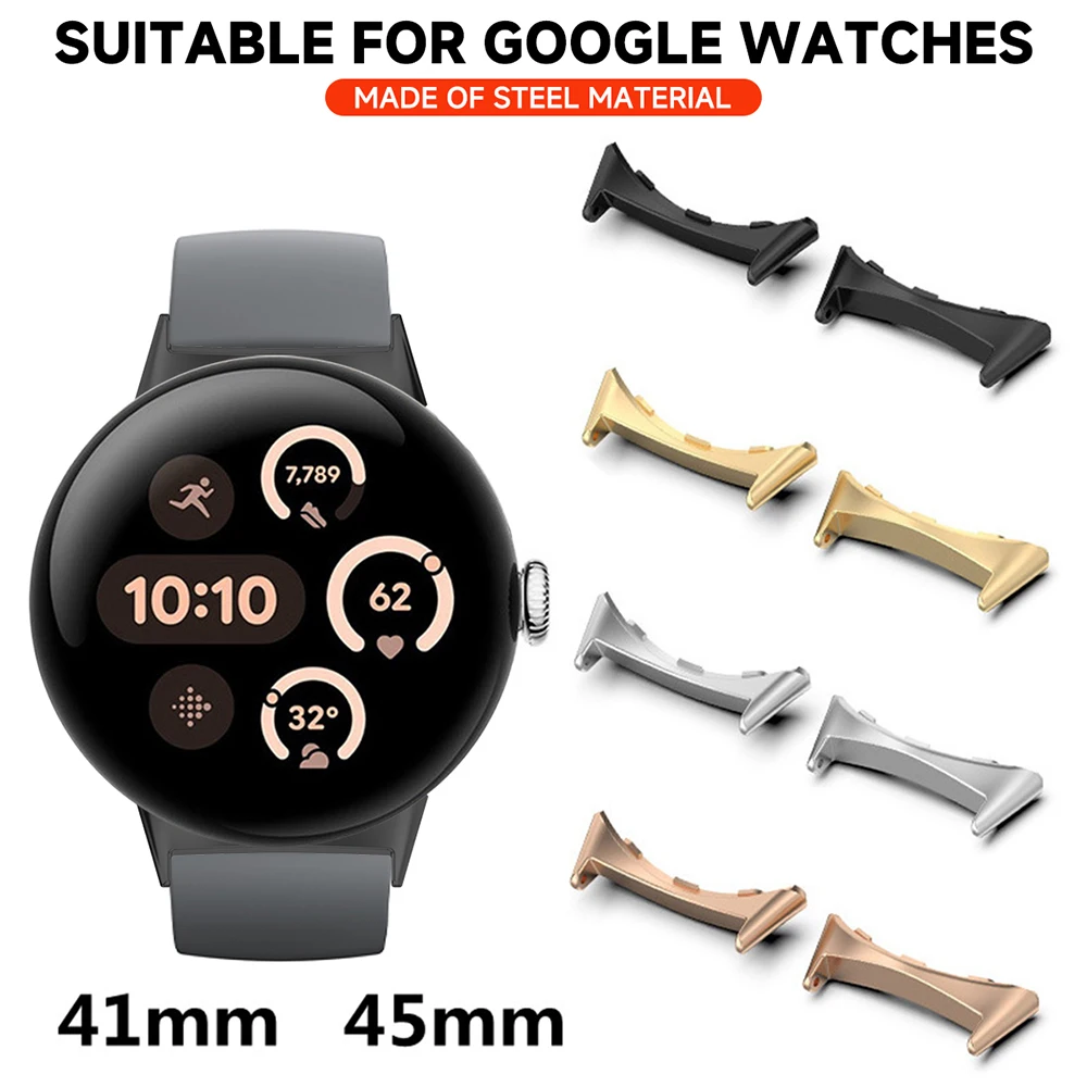 2pcs Watch Strap Connector Ada - Smartwatch Watch Accessories review and price