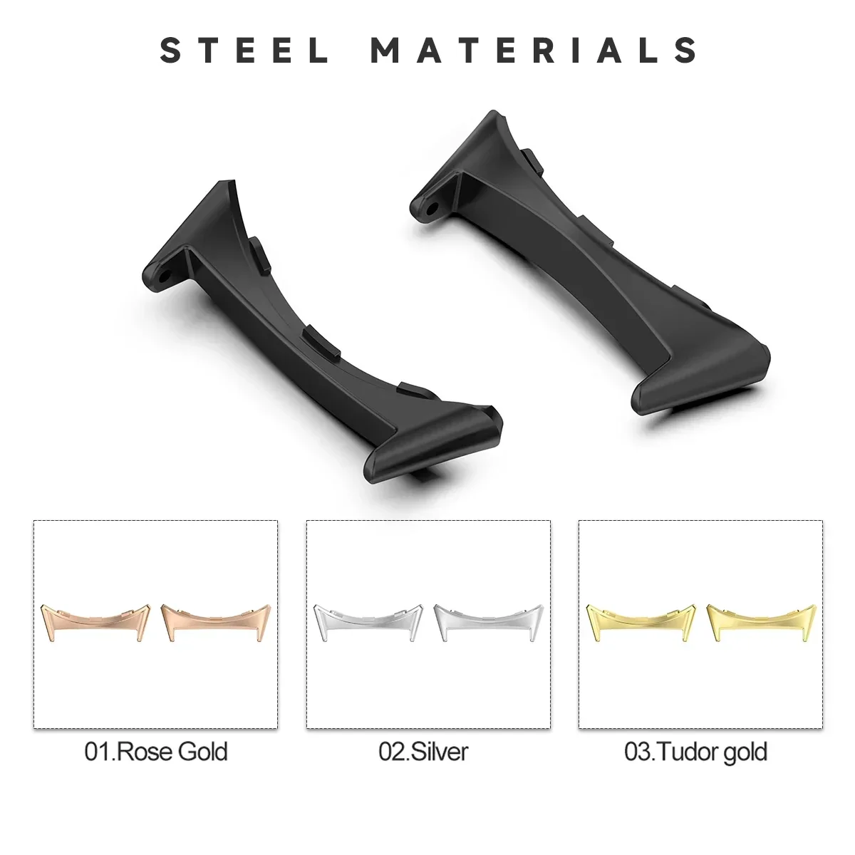 2pcs Watch Strap Connector Ada - Smartwatch Watch Accessories review and price