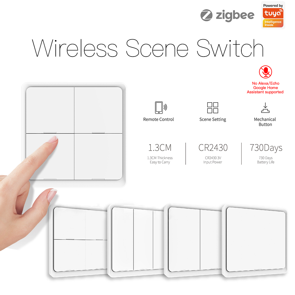 MOES ZigBee Wireless 12 Scene  - Smart Accessories review and price