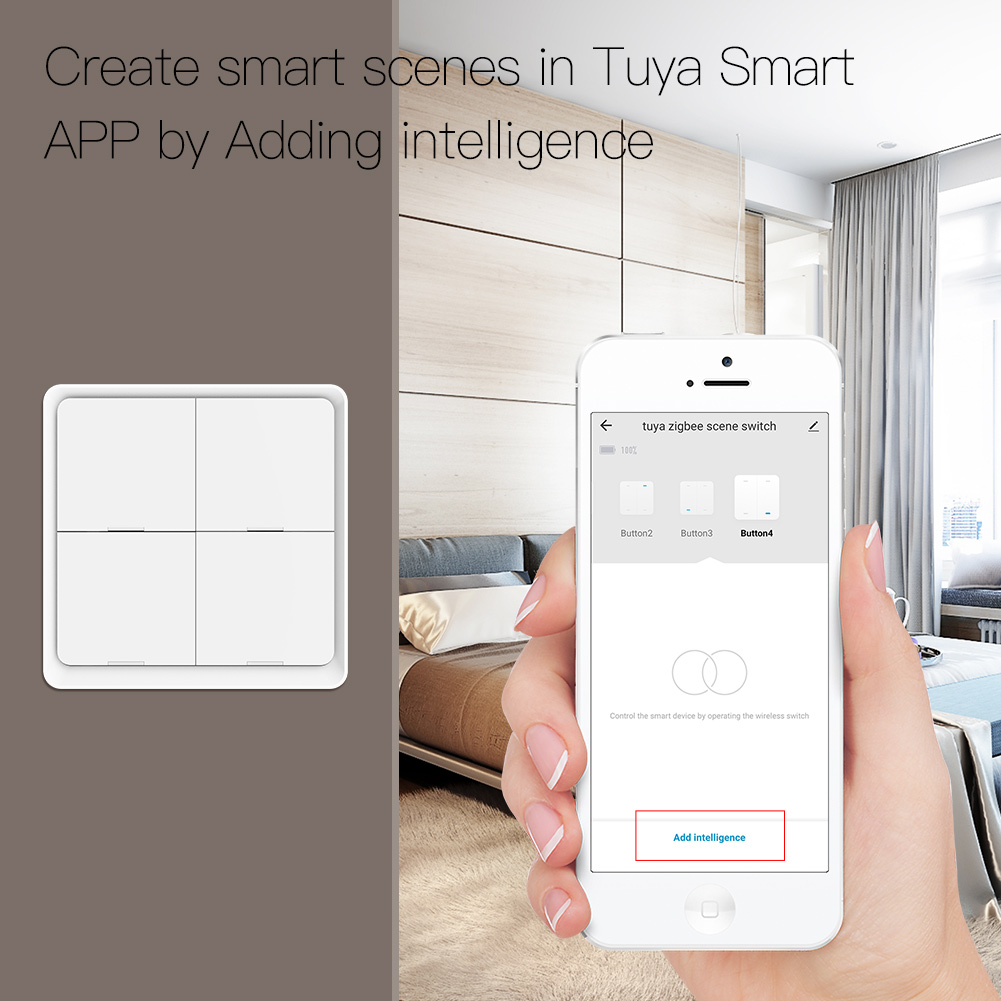 MOES ZigBee Wireless 12 Scene  - Smart Accessories review and price
