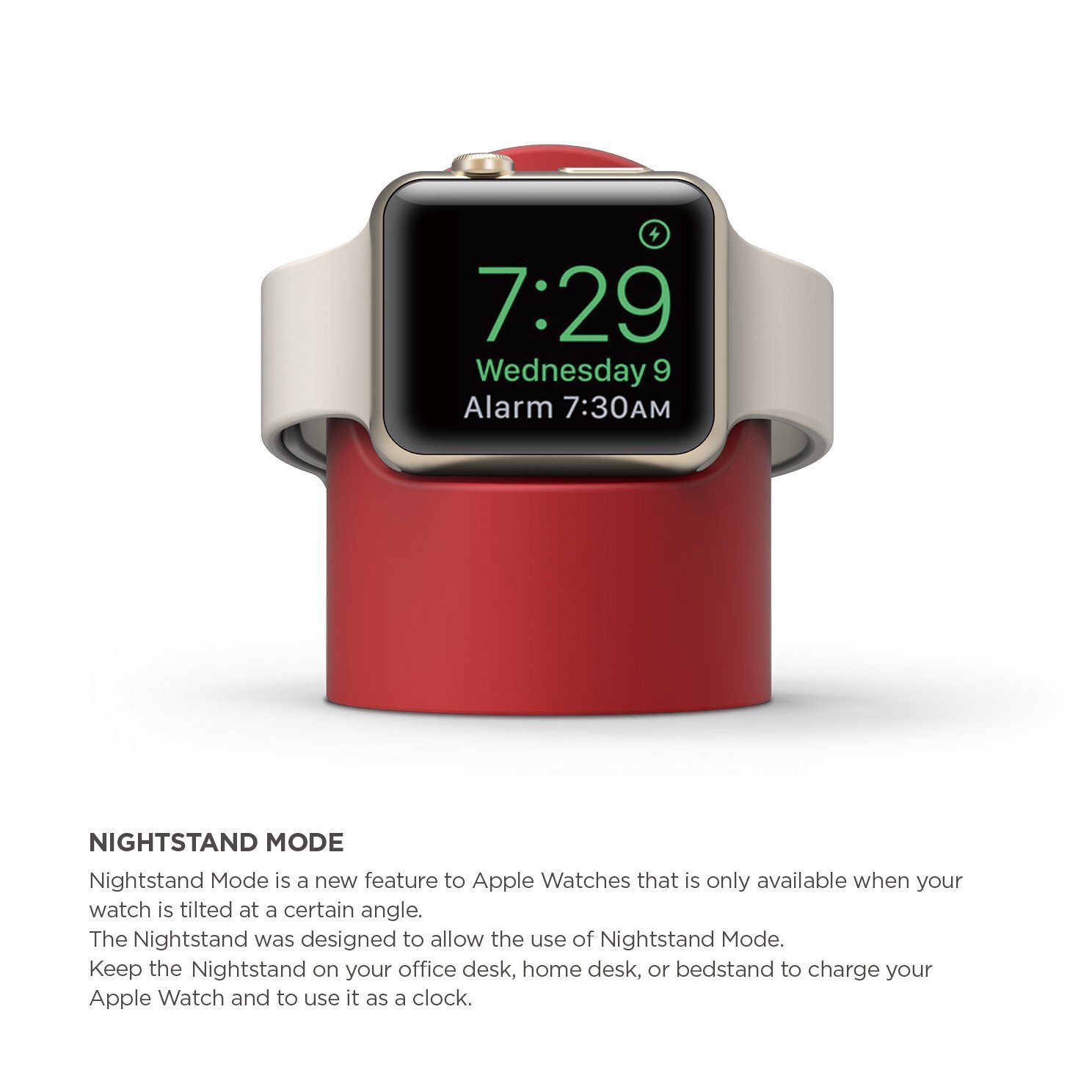 Silicone Charger Stand for App - Watch Charging Dock review and price