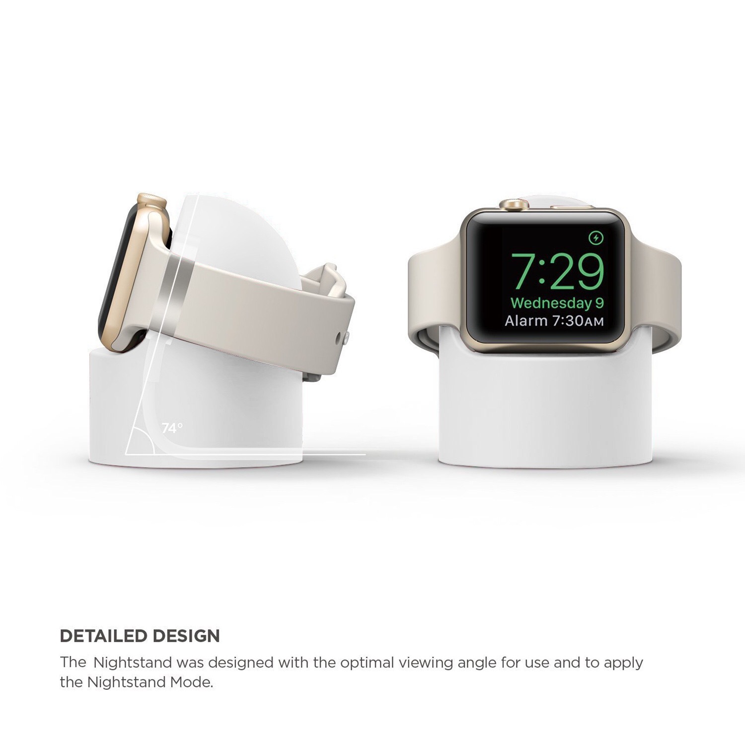 Silicone Charger Stand for App - Watch Charging Dock review and price