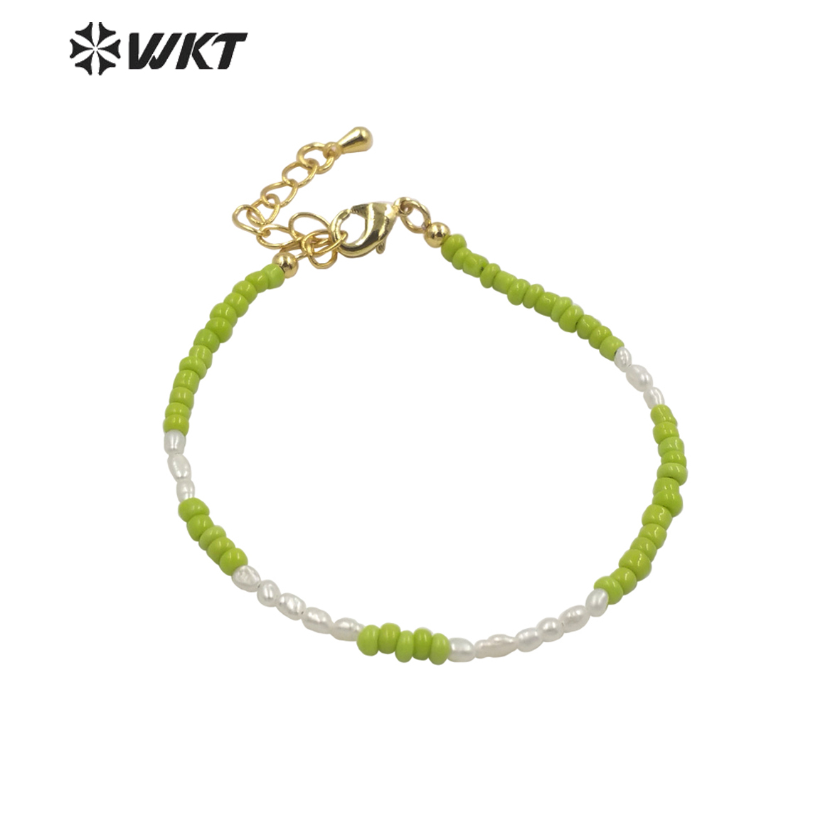 WT-MPB079 Women Elegant Tiny 2 - Ceramic Link Bracelet review and price