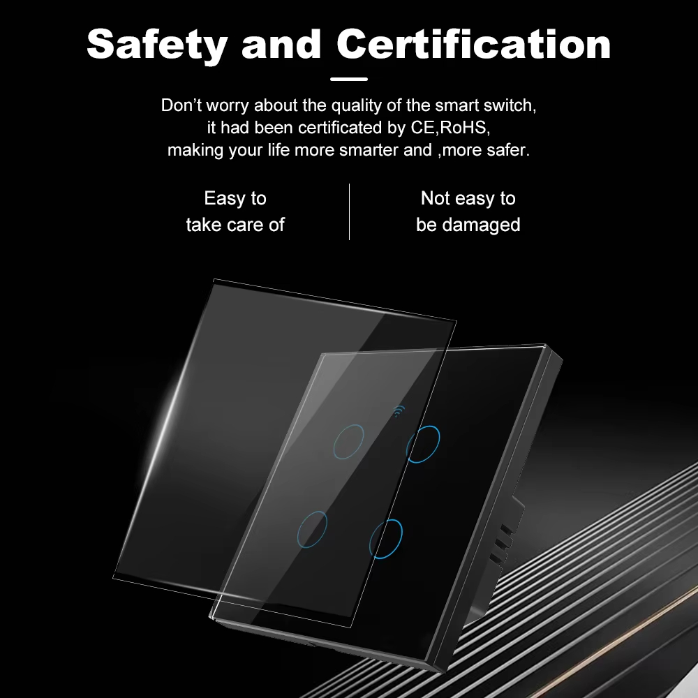 WiFi RF 433mhz Touch Wall Ligh - Smart Accessories review and price
