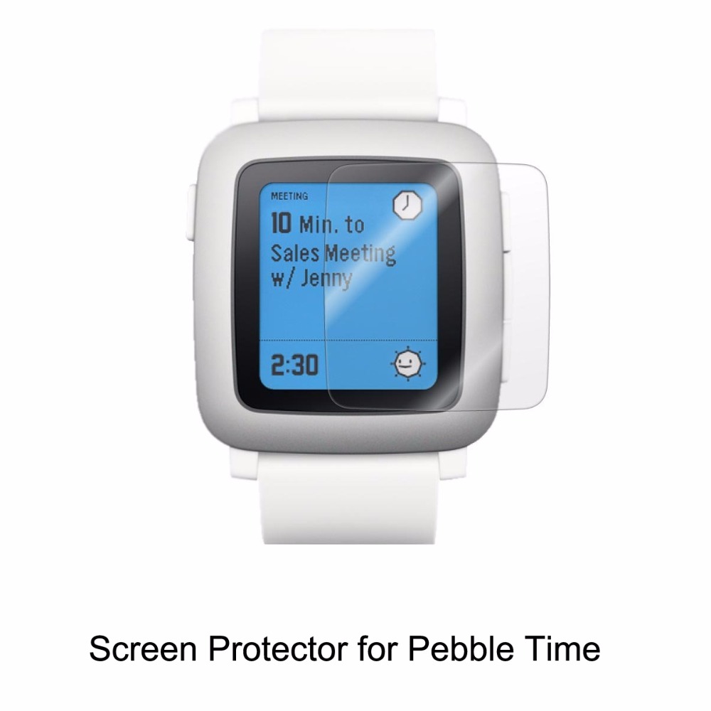 6* Clear LCD PET Film Anti-Scr - Pebble Smartwatch Accessories review and price