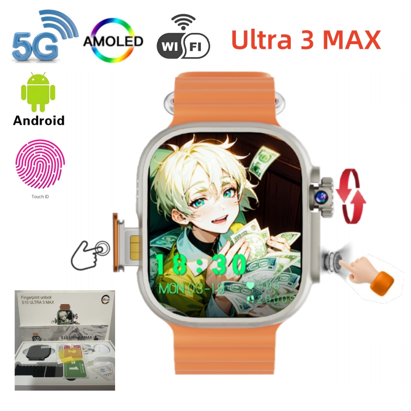 S10 ultra 3 max SmartWatch 4G/ - Smartwatch Store review and price