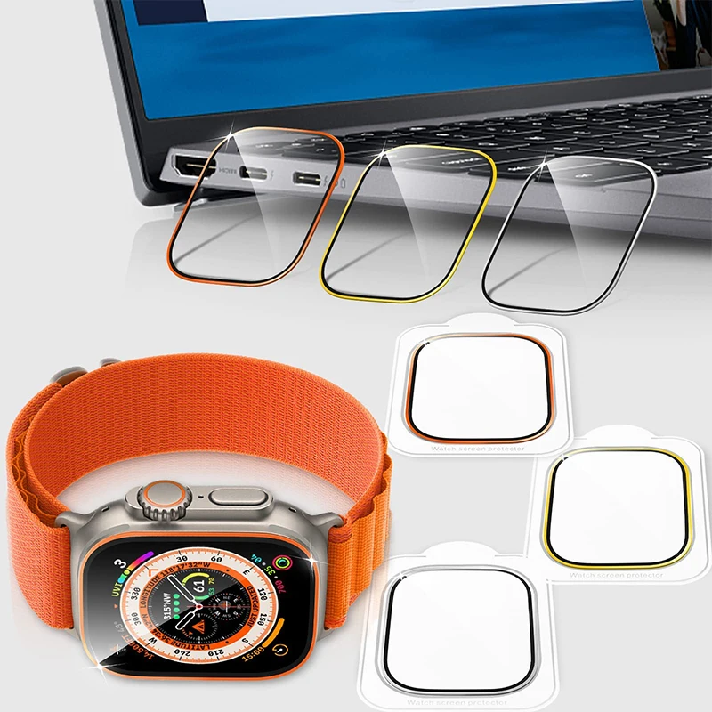 Tempered Glass for Apple Watch - Smartwatch Watch Accessories review and price