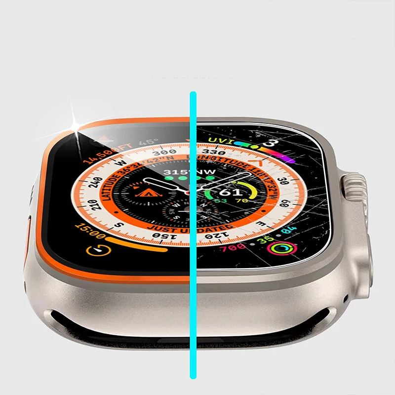 Tempered Glass for Apple Watch - Smartwatch Watch Accessories review and price