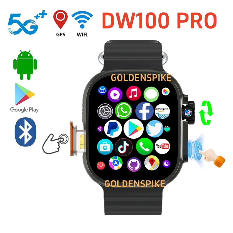DW100 PRO SmartWatch 4G/5G And - Smartwatch Store review and price