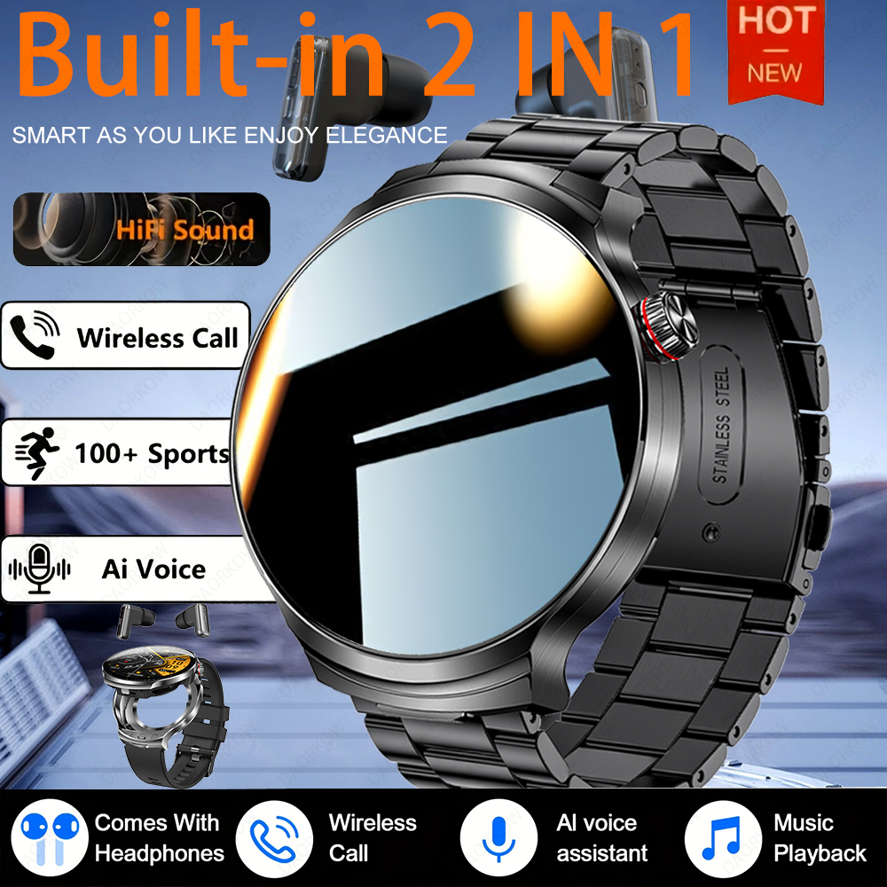 For Xiaomi New 2 in 1 Smart Wa - Smartwatch Headset review and price