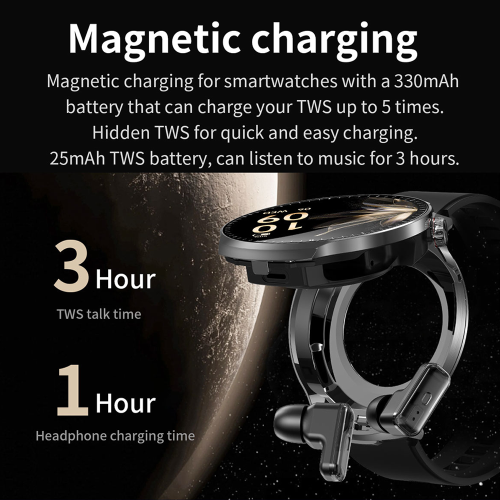 For Xiaomi New 2 in 1 Smart Wa - Smartwatch Headset review and price
