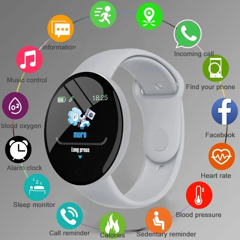 Children D18 Smartwatch Square - Android Smartwatch Accessories review and price