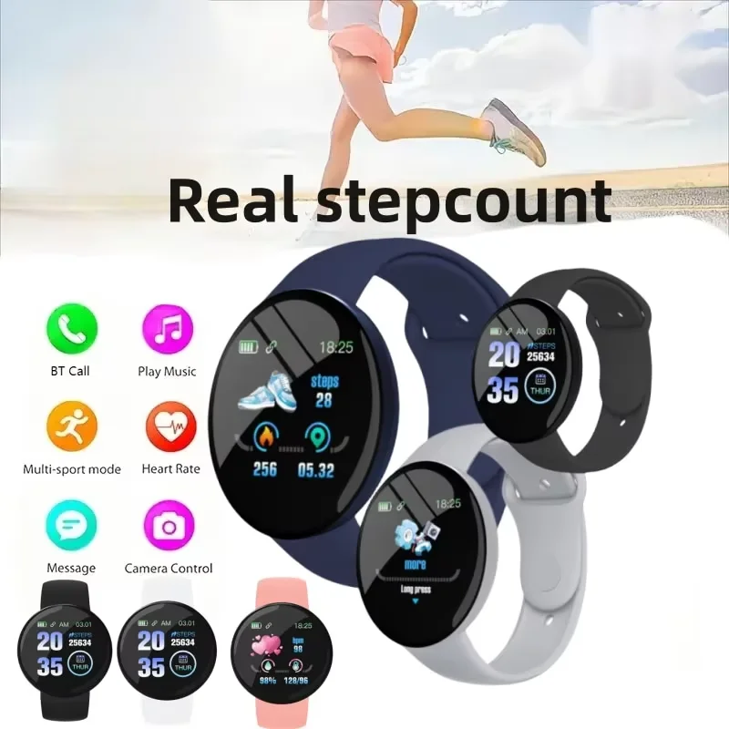 Children D18 Smartwatch Square - Android Smartwatch Accessories review and price