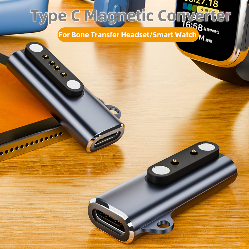 Magnetic Charger Adapter Type  - Smartwatch Headset review and price