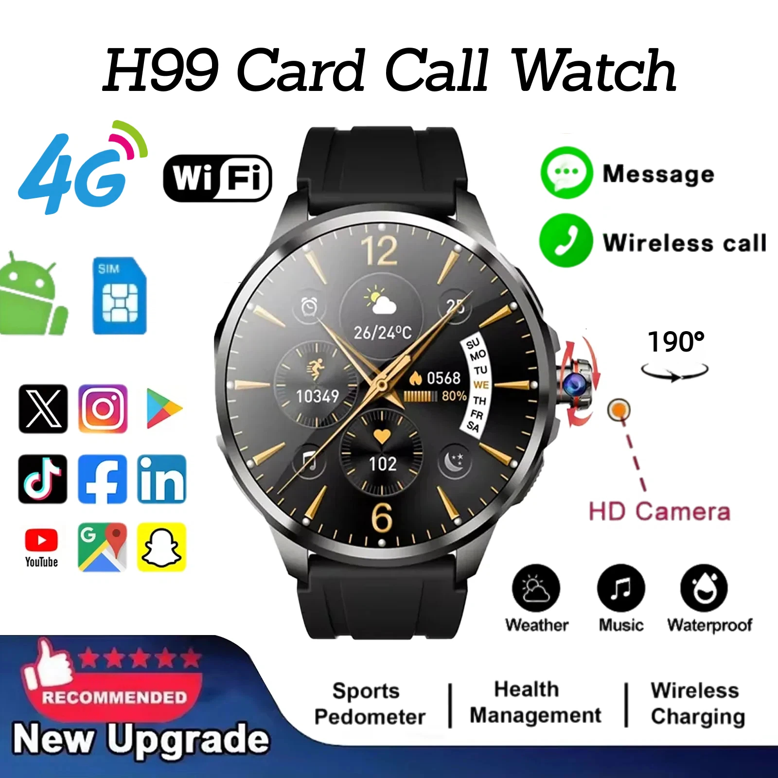 H99 Smart Watch Android Watche - Smartwatch Store review and price