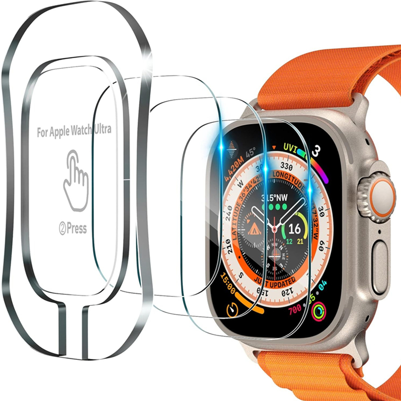 Tempered Glass For Apple Watch - Watch Case Bumper review and price