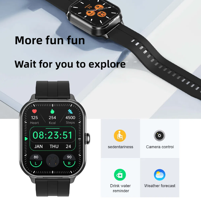 Smartwatch for Men Women 2.01H - Smartwatch Headset review and price
