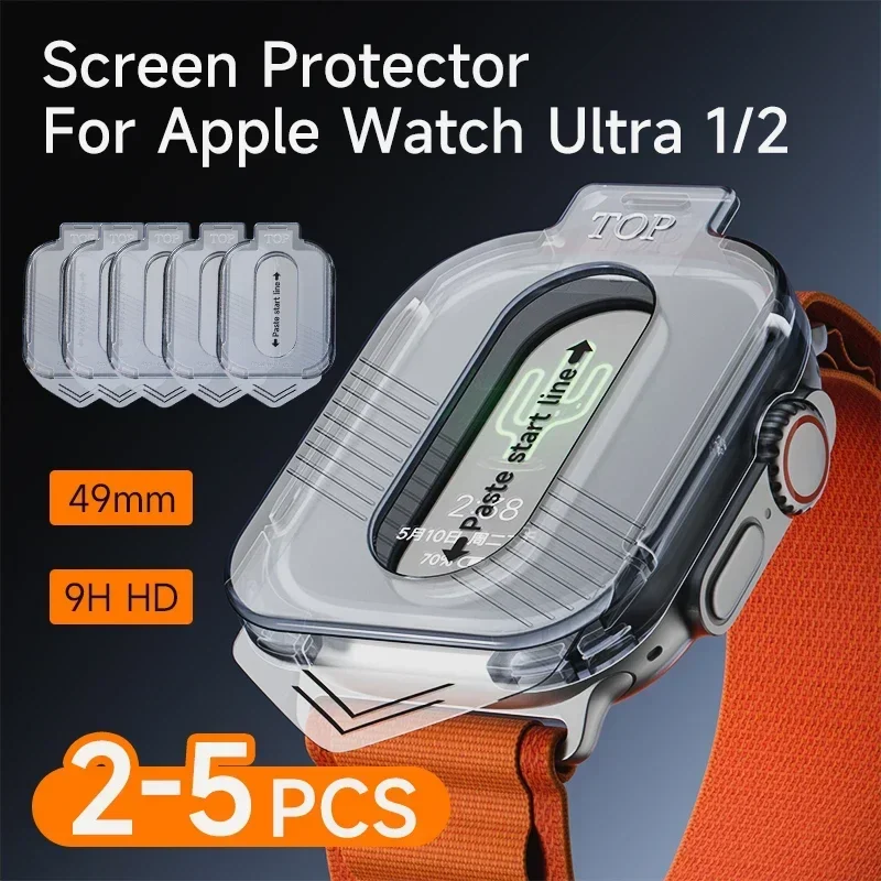1-5Pcs High Definition 9H Temp - Watch Case Bumper review and price