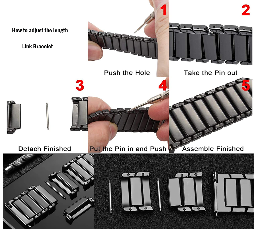 Ceramic Link bracelet for Appl - Ceramic Link Bracelet review and price