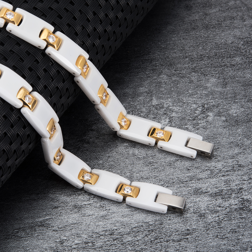 Vinterly Women Ceramic Bracele - Ceramic Link Bracelet review and price