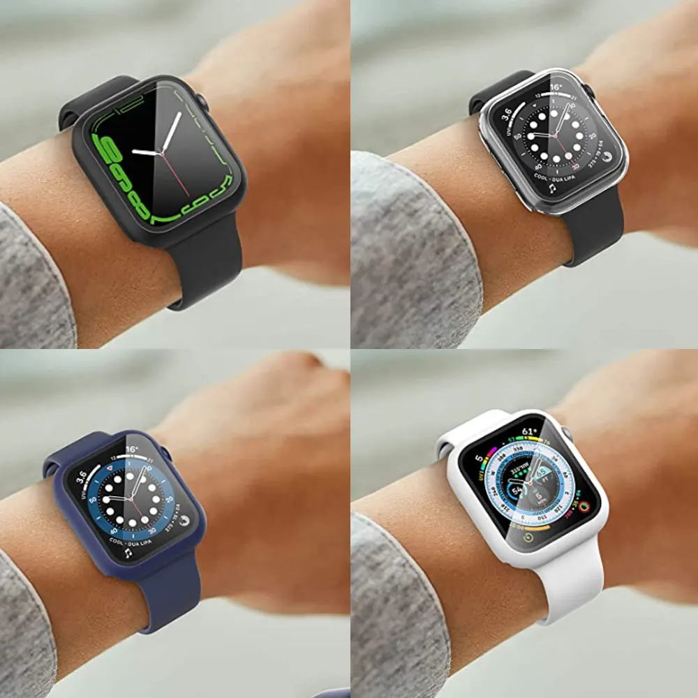 Glass+cover For Apple Watch Ca - Smartwatch Band Accessories review and price