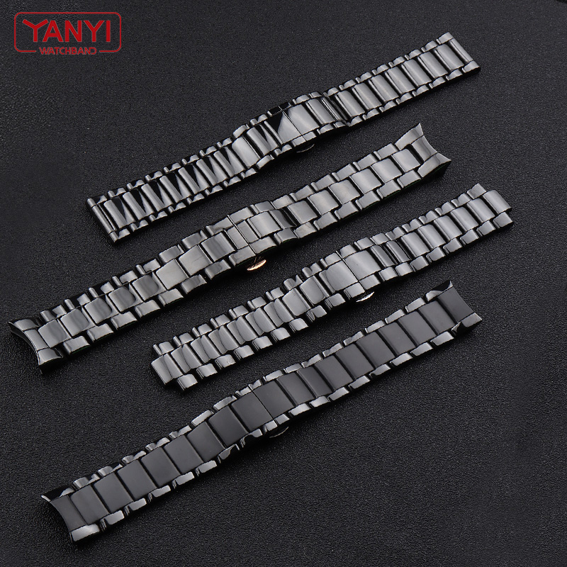 Ceramic Watchband  22mm Strap  - Ceramic Link Bracelet review and price