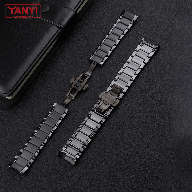 Ceramic Watchband  22mm Strap  - Ceramic Link Bracelet review and price