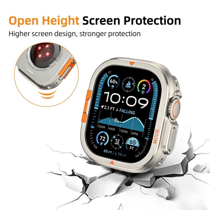 ABKN-Metal Case For Watch Ultr - Watch Case Bumper review and price