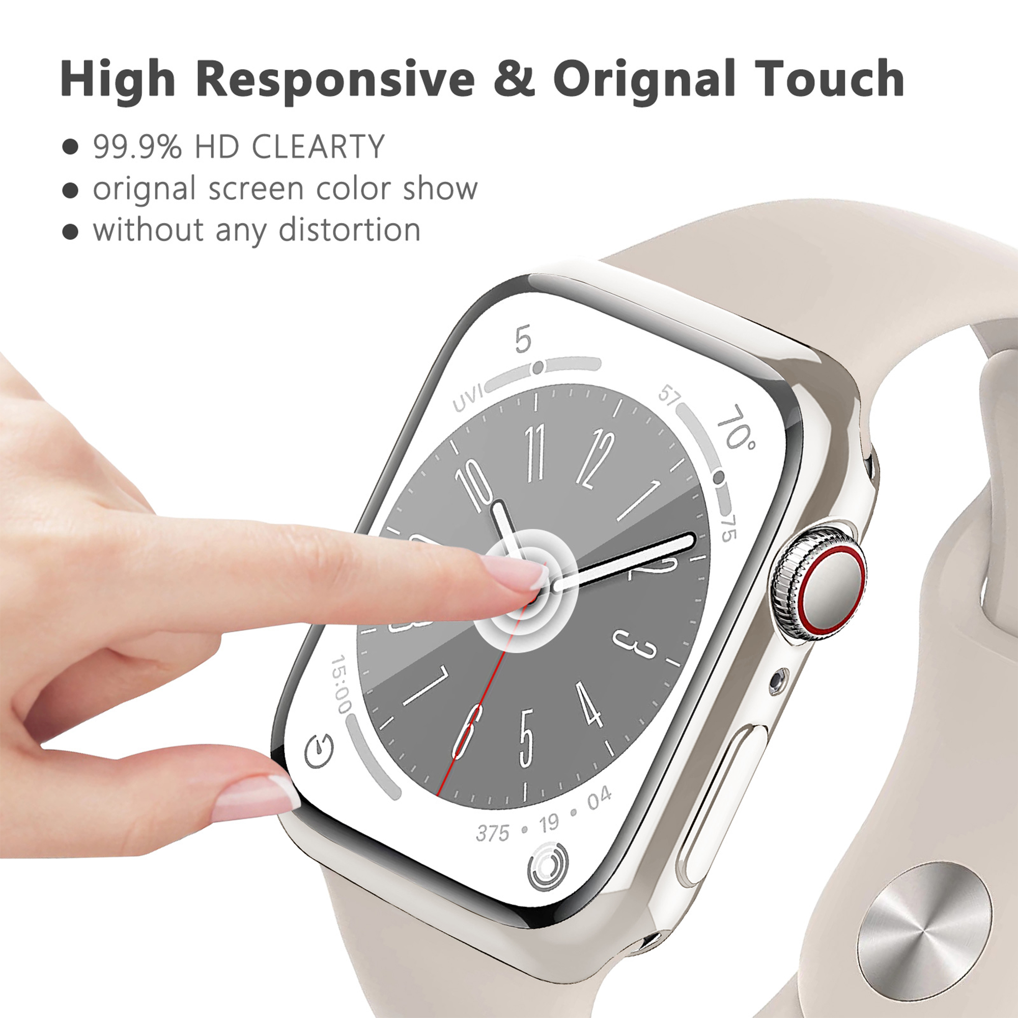 Screen Protector For Apple Wat - Smartwatch Band Accessories review and price