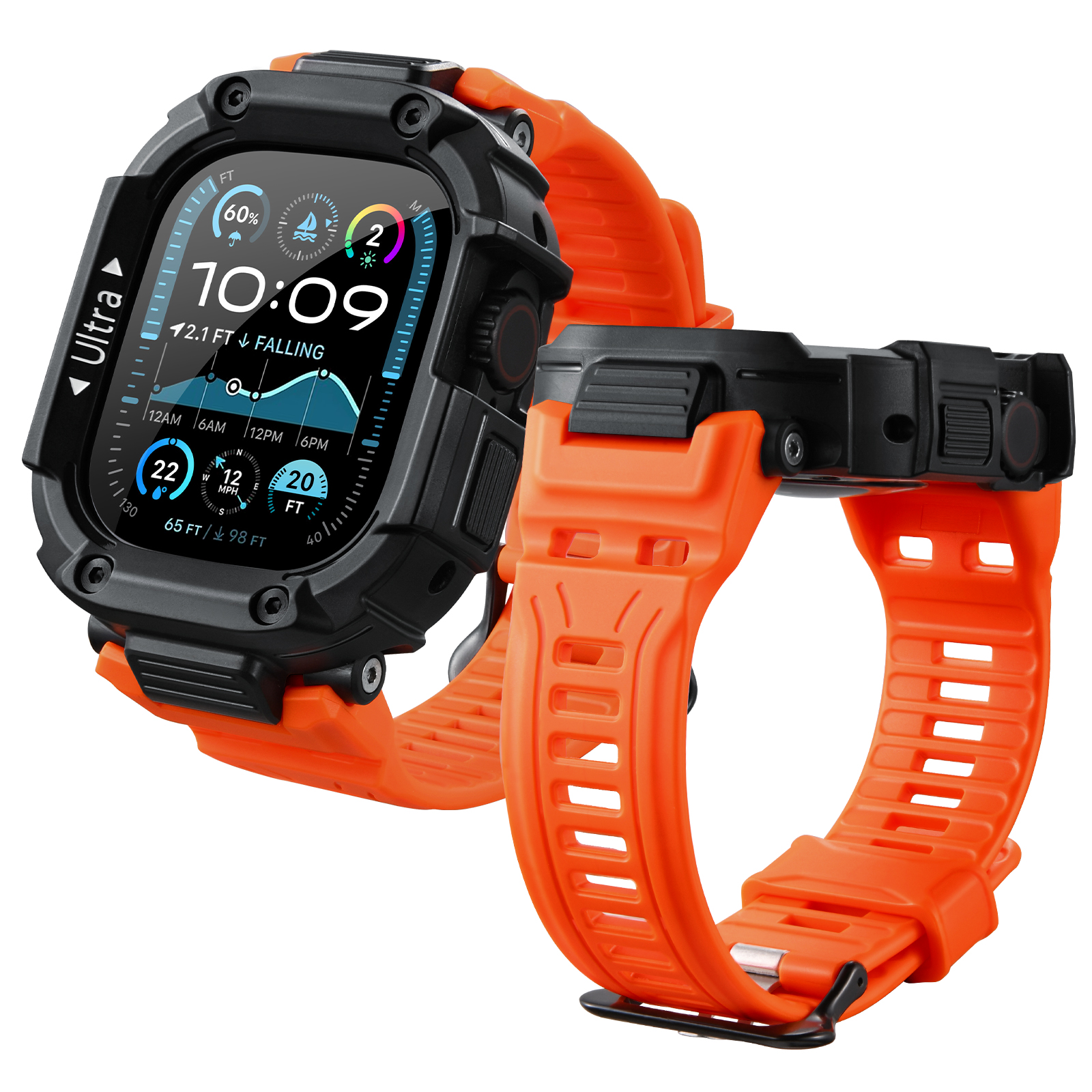 Oatsbasf for Apple Watch Ultra - Watch Case Bumper review and price