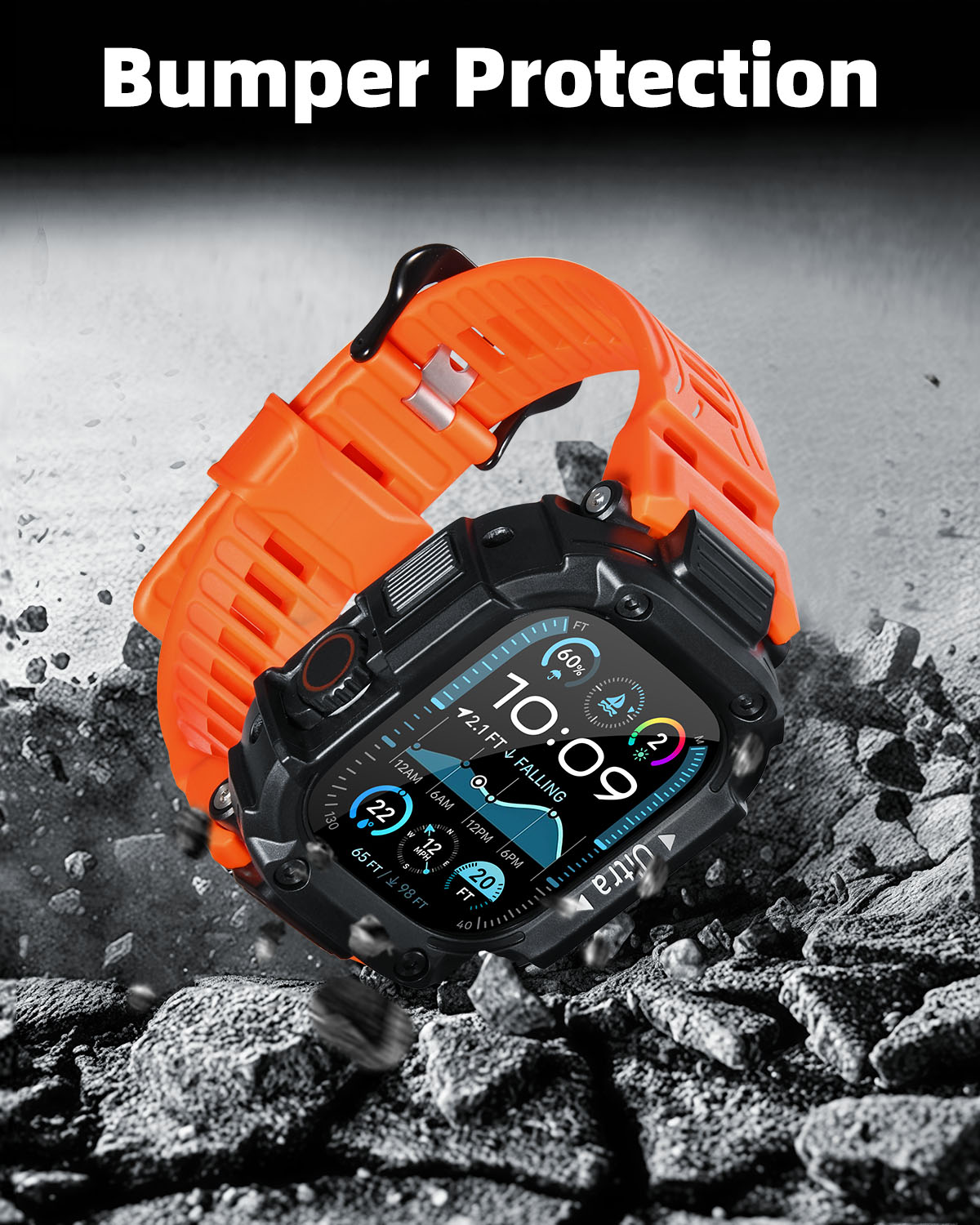 Oatsbasf for Apple Watch Ultra - Watch Case Bumper review and price