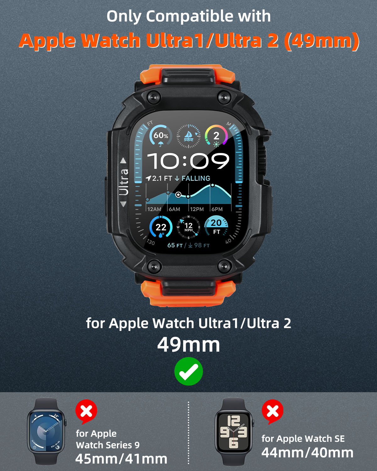 Oatsbasf for Apple Watch Ultra - Watch Case Bumper review and price