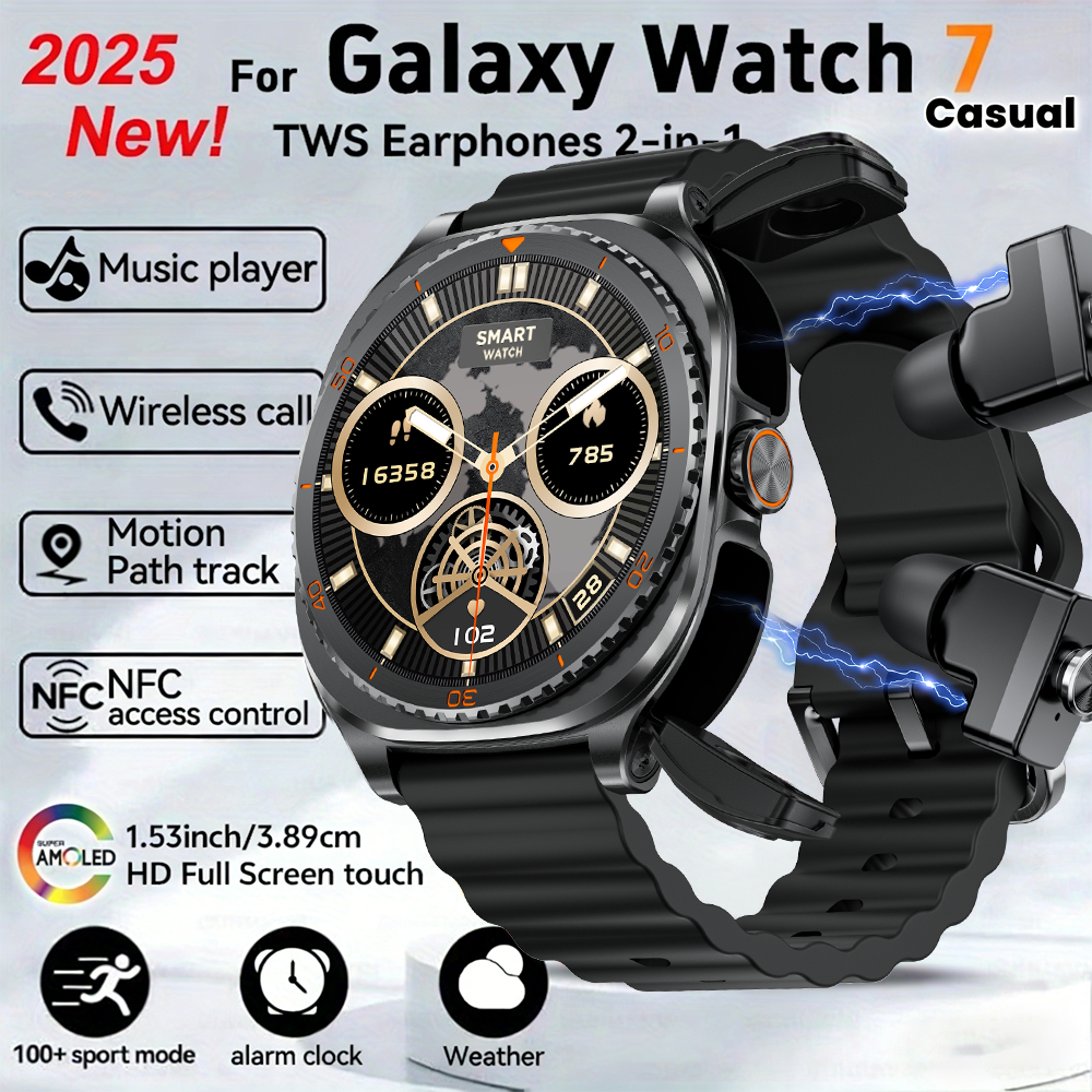 TWS 2in 1 Smart Watch with Hea - Smartwatch Headset review and price