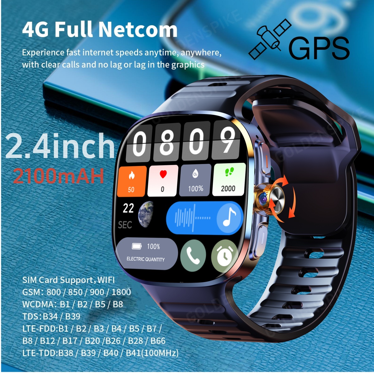 32GB+512GB M99 Smart Watch 4G  - Smartwatch Store review and price
