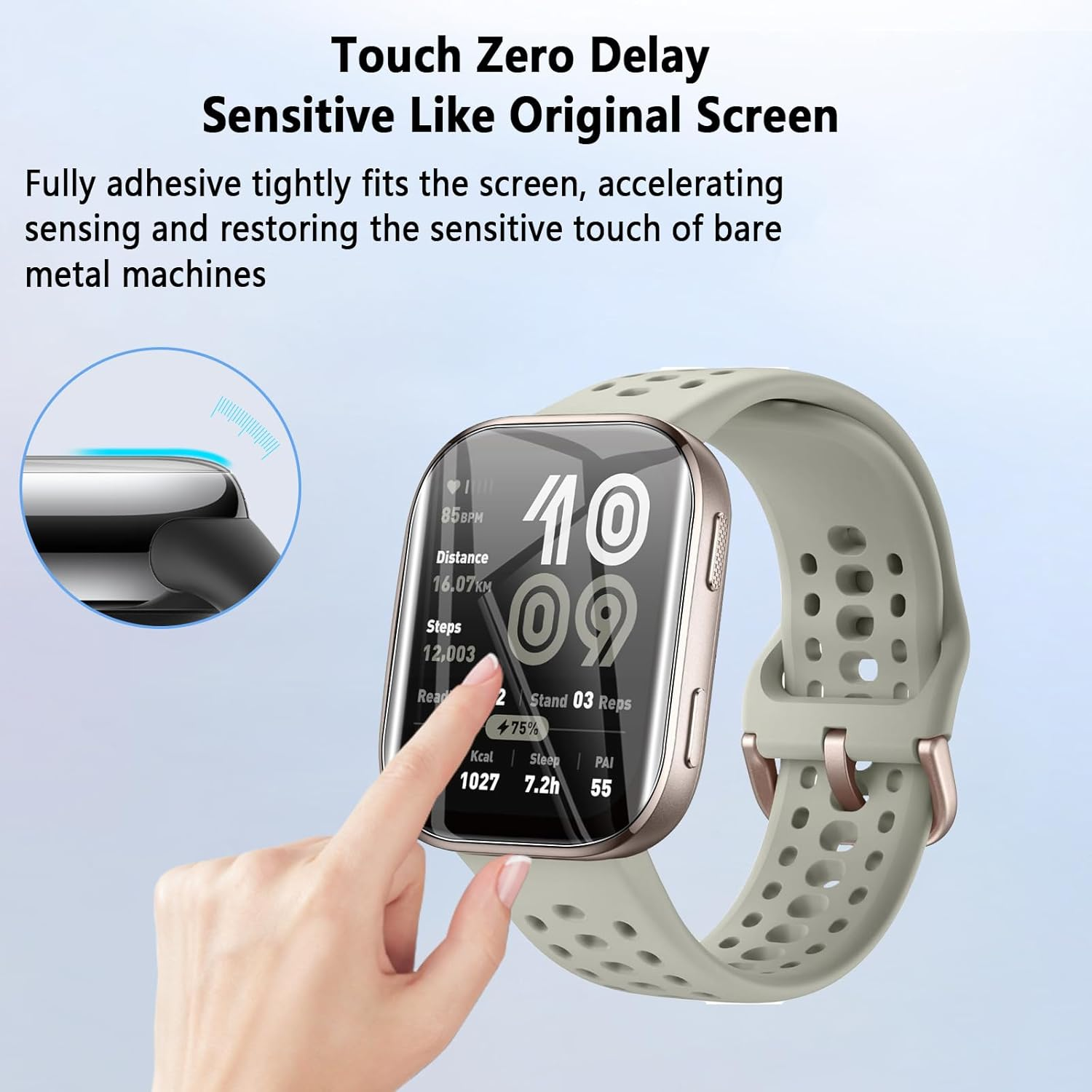 Screen Protector for Amazfit b - Watch Case Bumper review and price