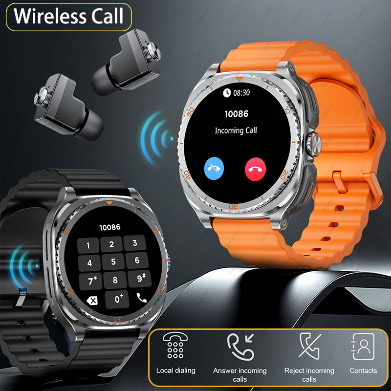 New watch earphones 2-in-1 sma - Smartwatch Headset review and price
