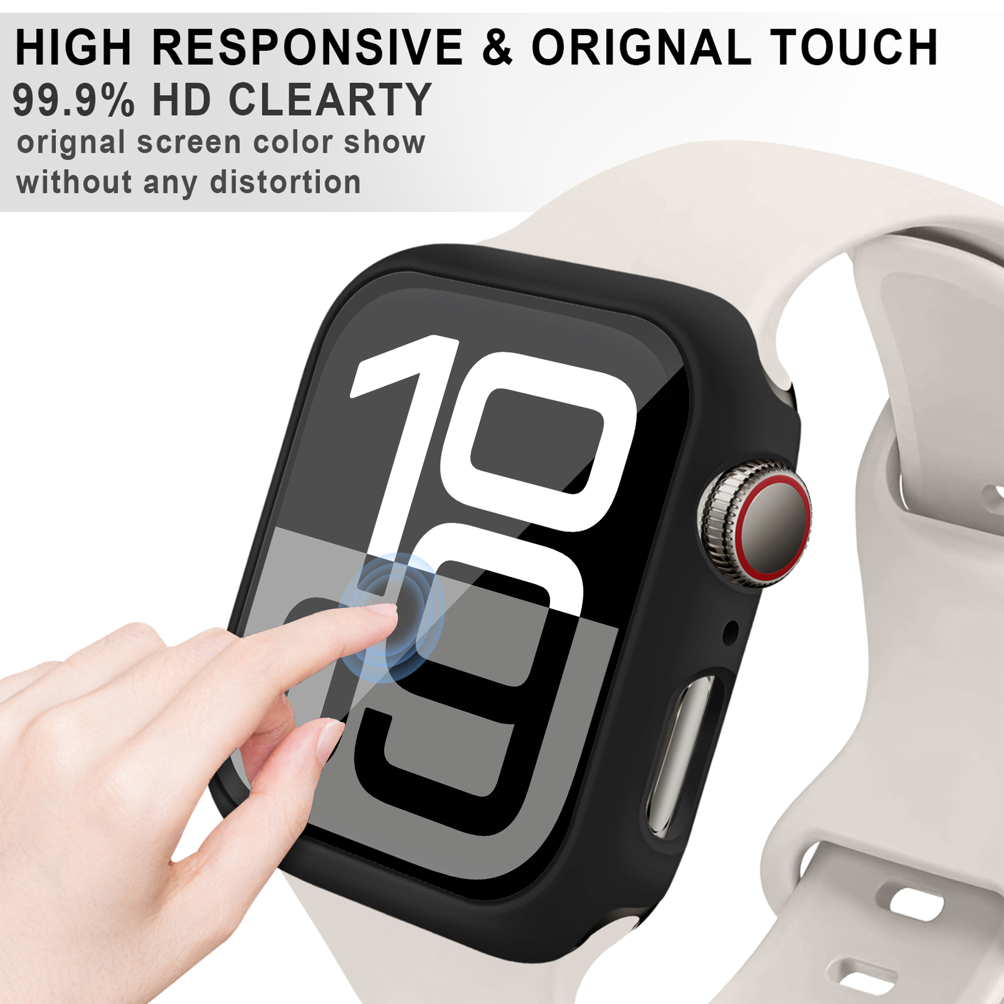 Cover Case For Apple Watch Acc - Smartwatch Band Accessories review and price