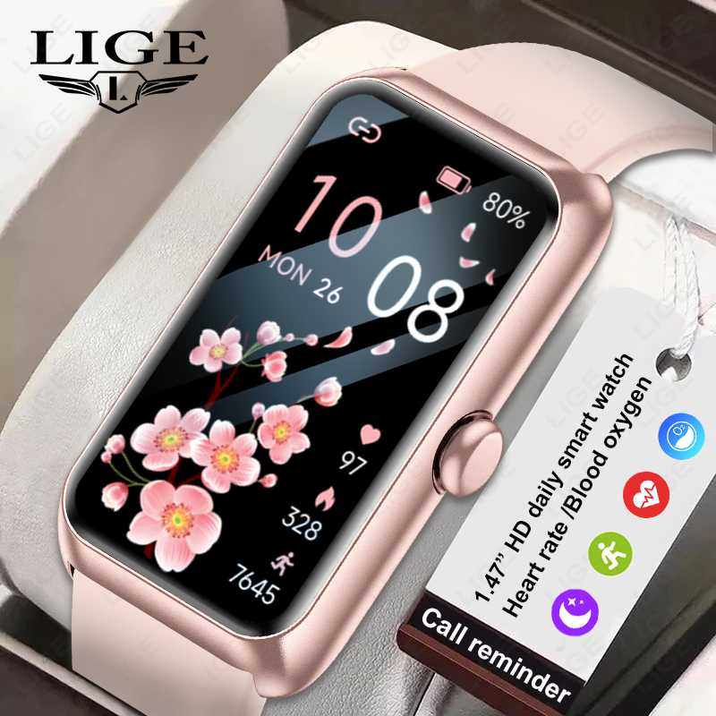 LIGE New Fashion Ladies Smart  - Android Smartwatch Accessories review and price
